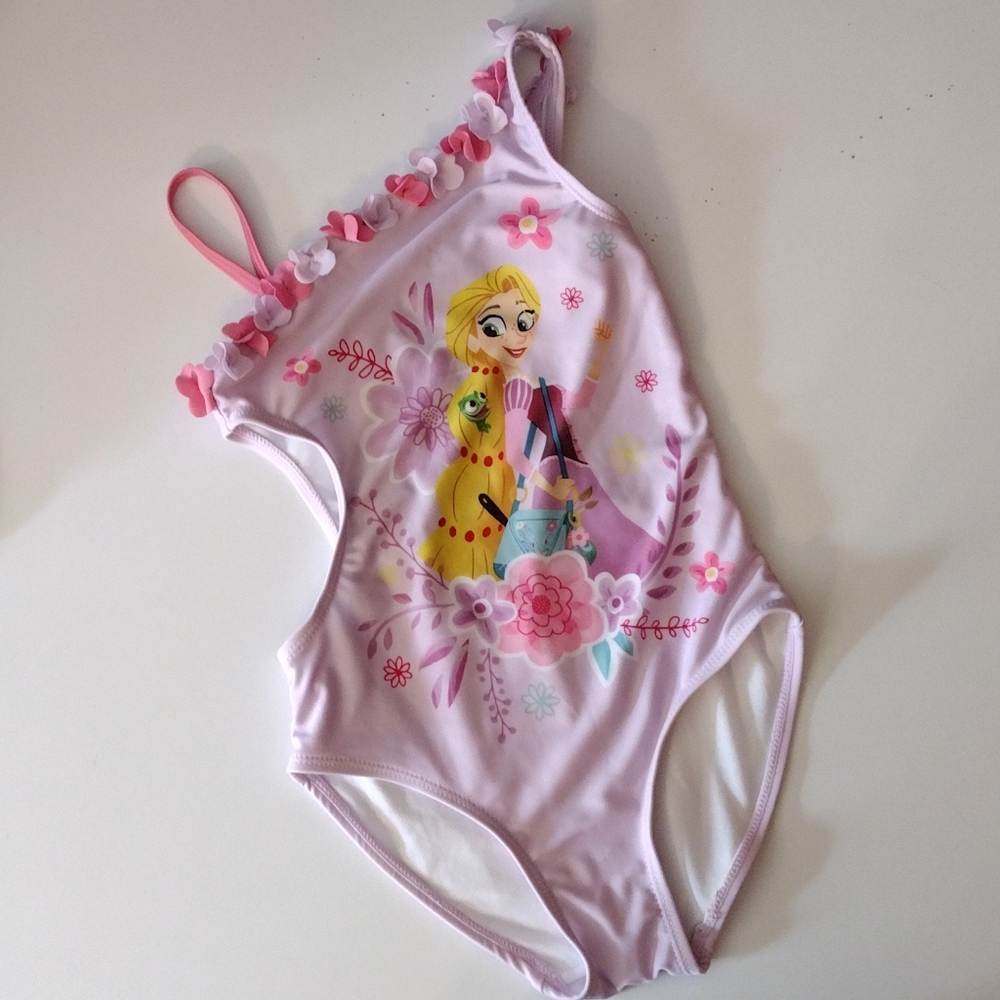 Disney Rapunzel Swimsuit Sz 5/6